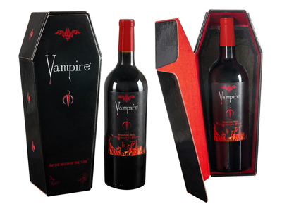 Vampire Red Blend Coffin